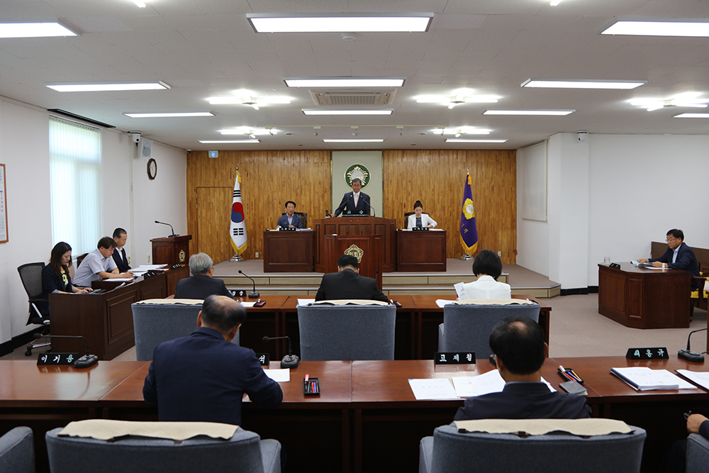 2017 09 14 제225회 양양군의회 임시회의