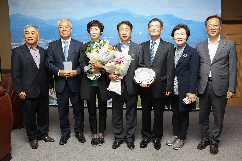 20191105 강원도자원봉사센터 이달의 으뜸봉사상 시상