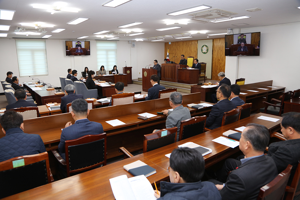 20191213 제244회 양양군의회 정례회의 제2차 본회의